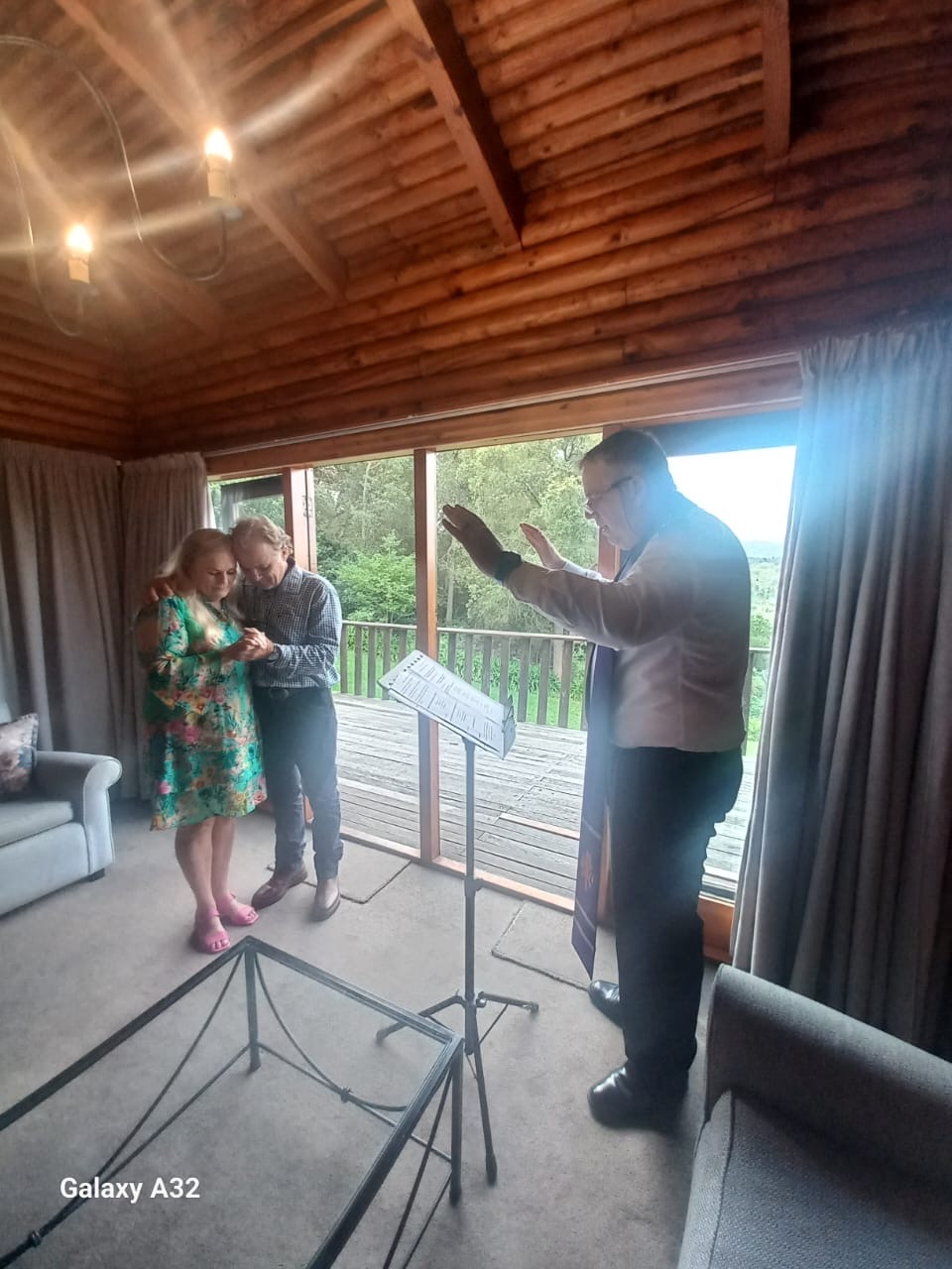 Wedding ceremony by Dr. Gerrit Rademeyer in Dannhauser