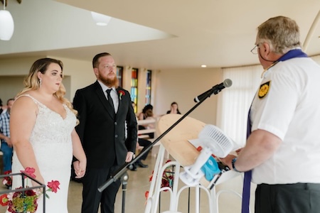 Wedding ceremony by Dr. Gerrit Rademeyer in Dannhauser
