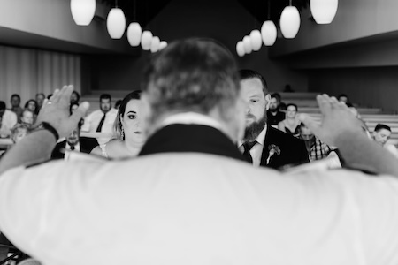 Wedding ceremony by Dr. Gerrit Rademeyer in Dannhauser