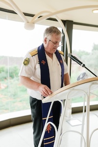 Wedding ceremony by Dr. Gerrit Rademeyer in Dannhauser