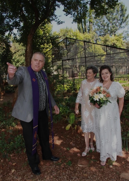 Wedding ceremony by Dr. Gerrit Rademeyer in Dannhauser